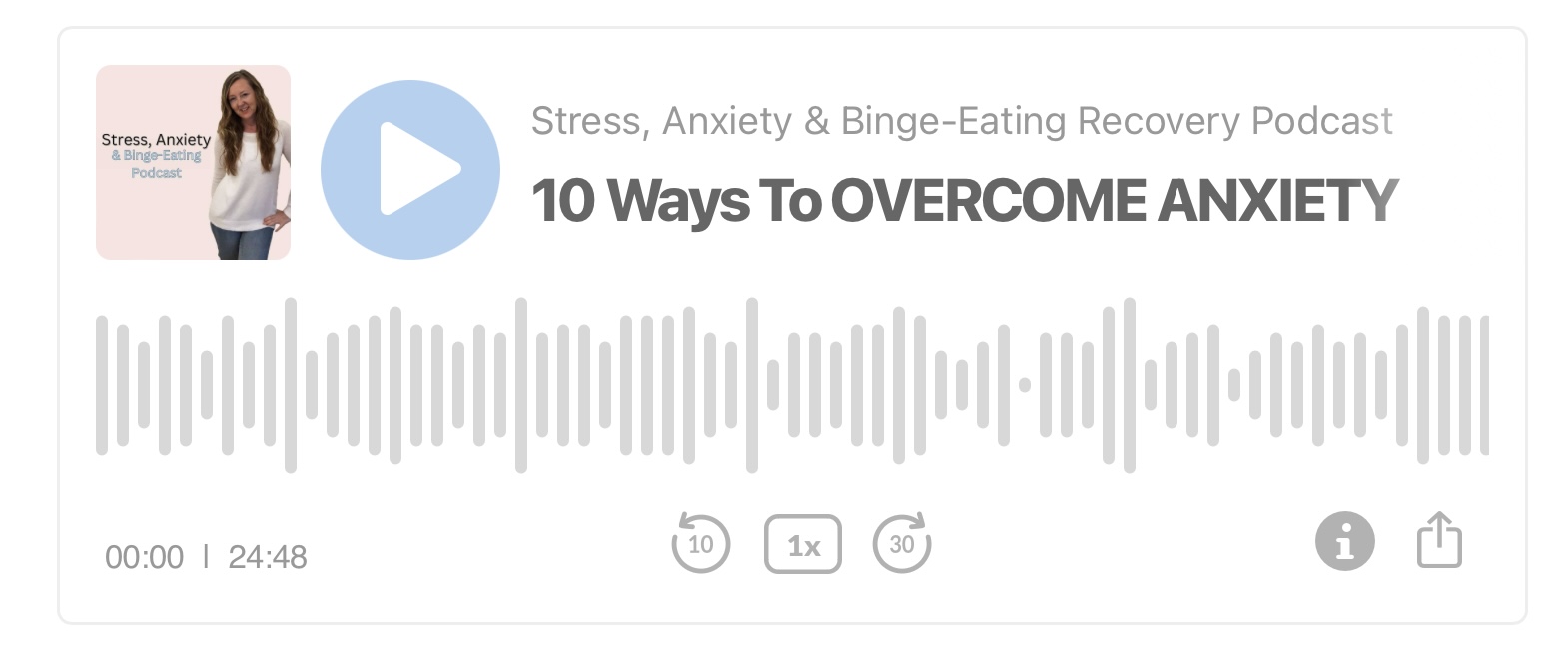10 ways to overcome anxiety